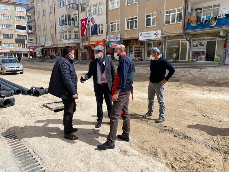 Belediye, Müftülük Caddesinde altyapı çalışmalarına başladı