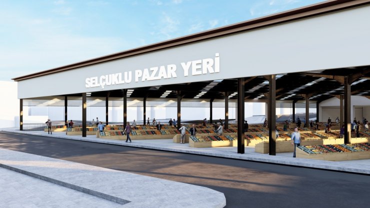 Melikgazi’den pazar yerlerine yeni bakış açısı