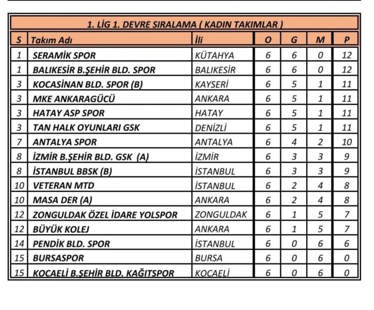 Kocasinan Süper Lig ve 1. Lig’e damga vurdu