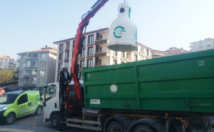 Keçiören’de bir yılda “bin 486 ton” atık cam toplandı