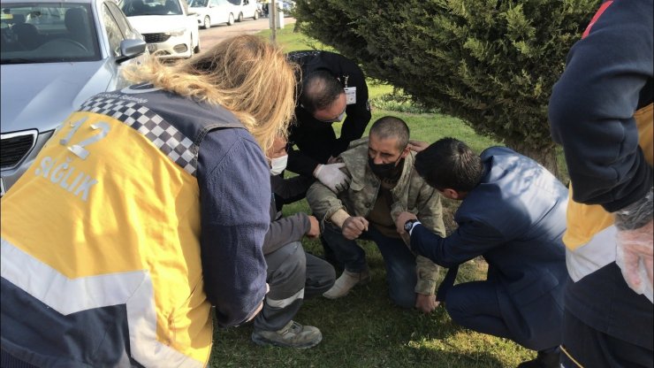 Çocuğunu göremediği iddiasıyla altıncı kez köprüden atlamaya çalıştı