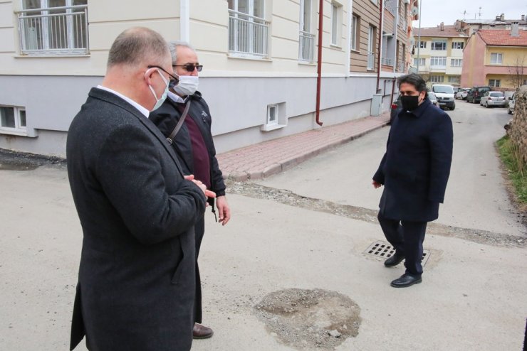 Başkan Bilgin problemleri yerinde çözüyor