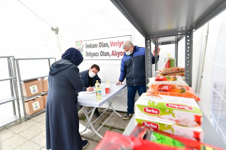 Gönül Çarşısı ile imkanı olan verecek, ihtiyacı olan alacak