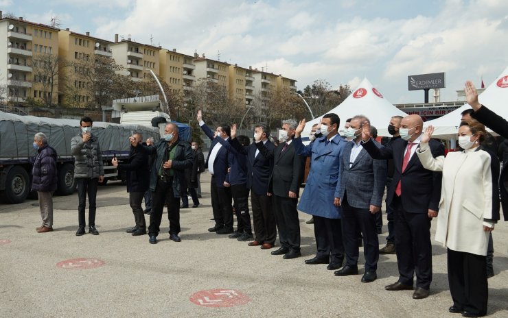 Keçiören Belediye Başkanı Altınok: "İnsanlarımız kardeşlerimize gönüllerini gönderiyor"