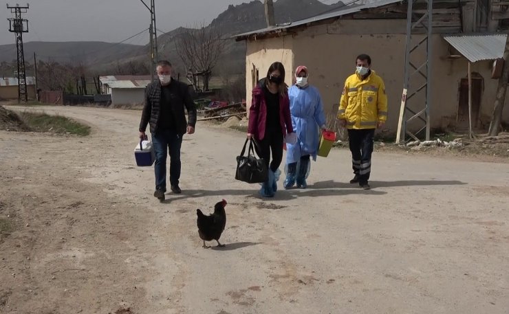 Covid-19’un giremediği bu köyde aşılama tamamlandı