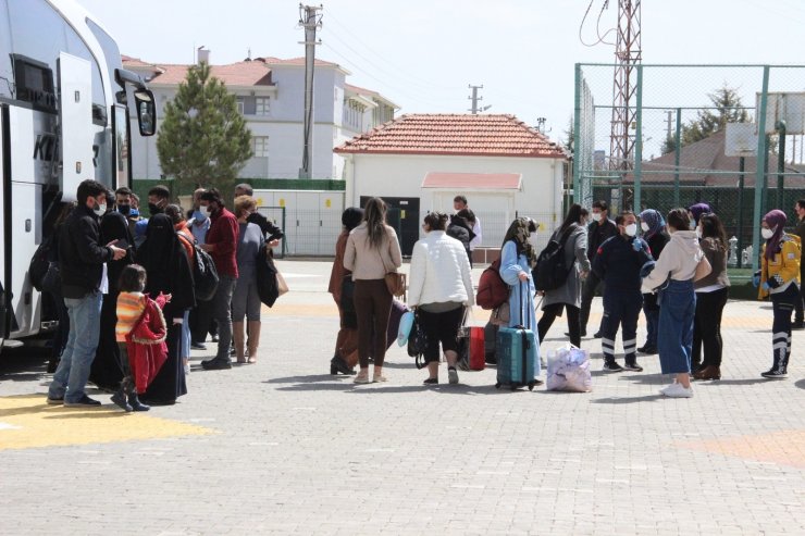 Testi pozitif çıkan yolcunun bulunduğu otobüsteki 47 kişi karantinaya alındı