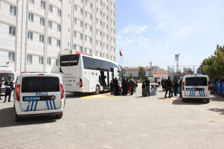 Testi pozitif çıkan yolcunun bulunduğu otobüsteki 47 kişi karantinaya alındı