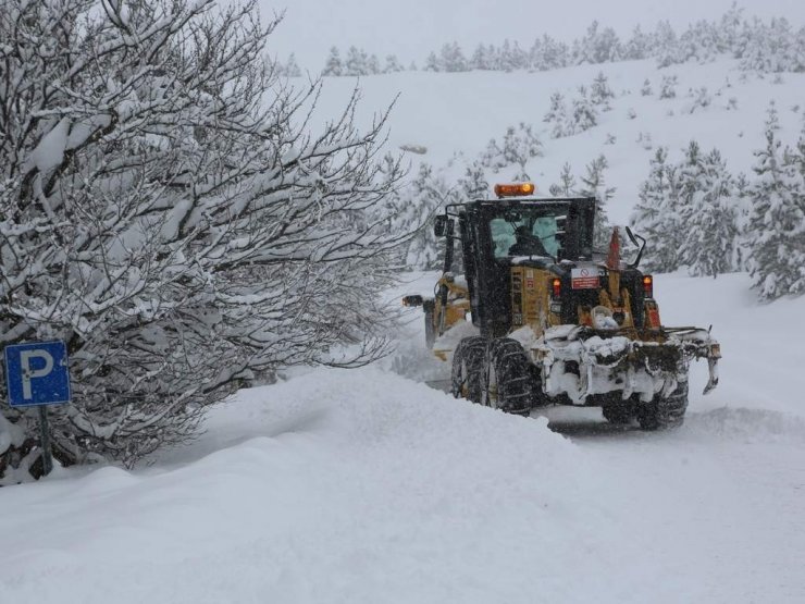 Sivas’ta yollar 5 bin 224 defa ulaşıma kapandı