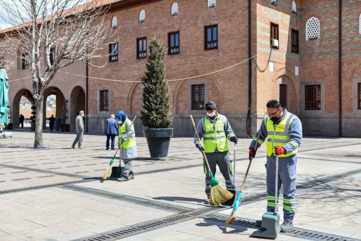 Büyükşehir’den camilerde temizlik seferberliği