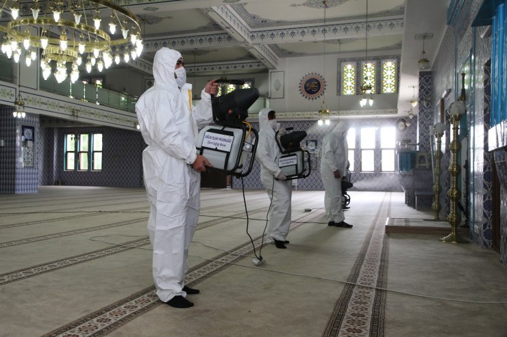 Gölbaşı’nda hijyen çalışmaları tam gaz sürüyor