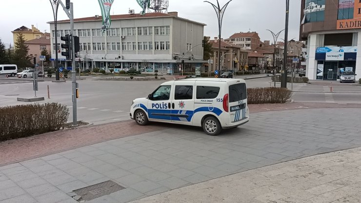 Kırşehir’de cadde ve sokaklar boşaldı