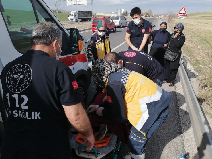 Aksaray’da 2 otomobil çarpıştı: 9 yaralı