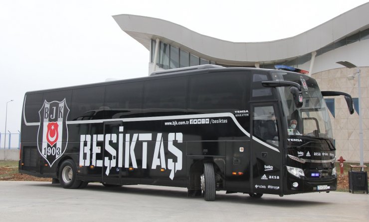 Lider Beşiktaş kafilesi Sivas’a geldi