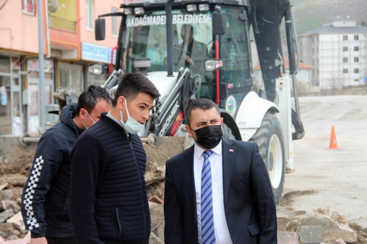 Akdağmadeni İstiklal Caddesinde Büyük Dönüşüm Başlıyor