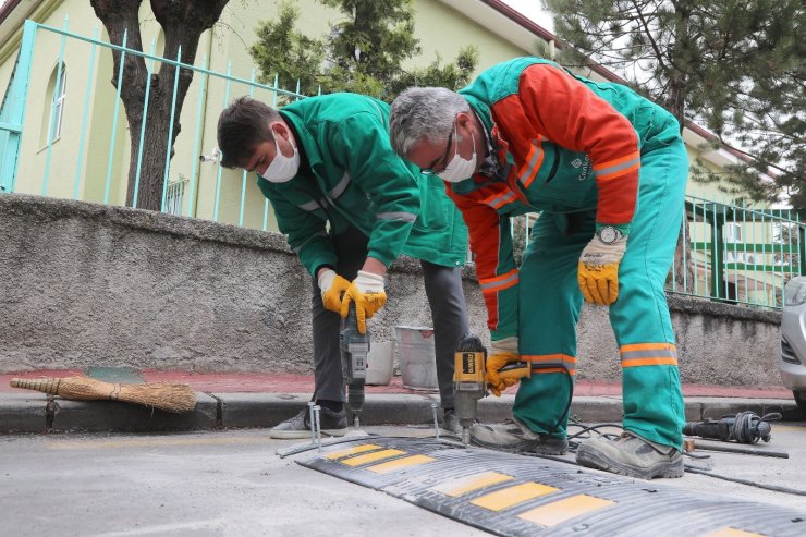 Çankaya’dan yollara hız kesici