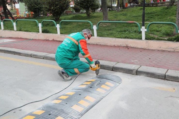 Çankaya’dan yollara hız kesici