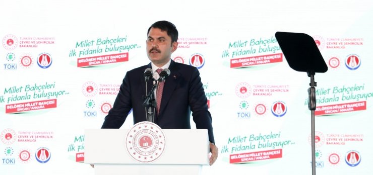 Başkent’te bir Millet Bahçesinin daha ilk fidanları dikildi