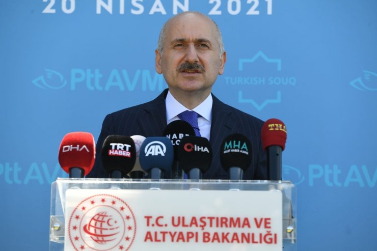 Bakan Karaismailoğlu: “Ocak 2021 sonu itibariyle 53 ülkeye e-ihracat gerçekleştiriyoruz”