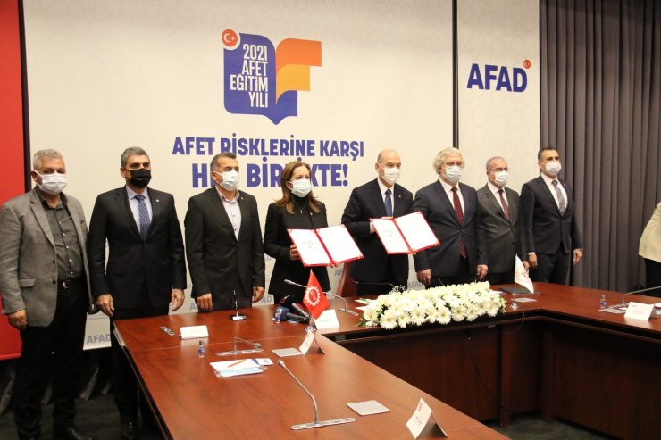 AFAD ile DİSK arasında “Afet Eğitim İşbirliği Protokolü” imzalandı