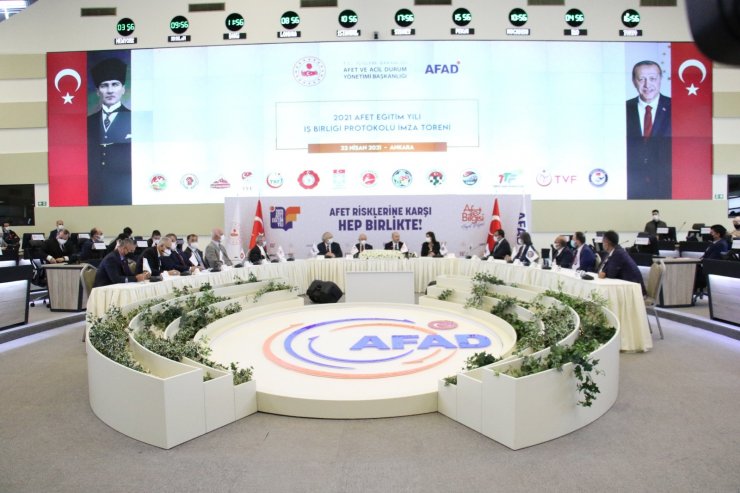 AFAD ile 14 spor branş federasyonu arasında “Afet Eğitim İşbirliği Protokolü” imzalandı