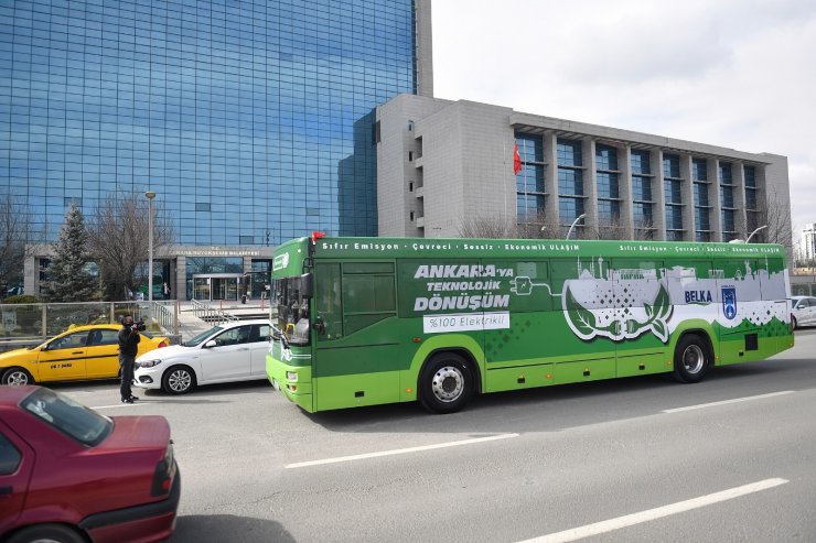 Ankara’da 23 EGO otobüsünün elektrikli otobüse dönüştürülmesi için hazırlıklar başladı