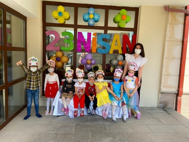 Altındağlı minikler 23 Nisan’ı coşkuyla kutladı