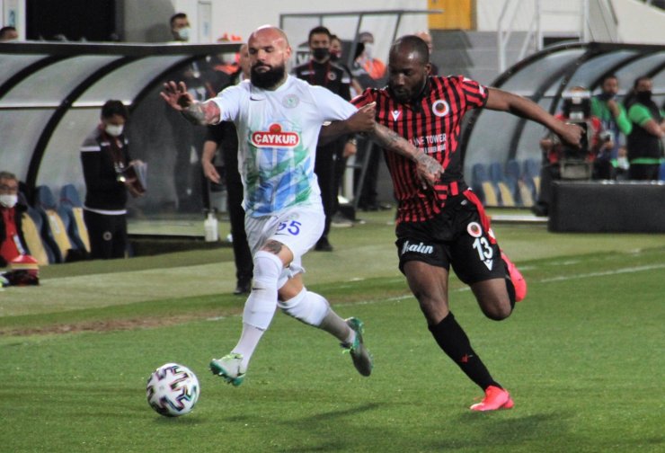 Süper Lig: Gençlerbirliği: 1 - Ç. Rizespor: 0 (İlk yarı)