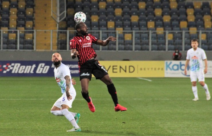 Süper Lig: Gençlerbirliği: 1 - Ç. Rizespor: 0 (İlk yarı)