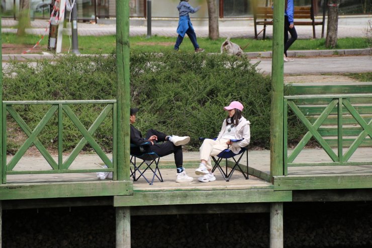 Korona virüs tedbirleri Kanlıkavak Parkı’na uğramıyor