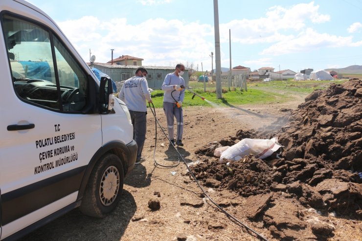 Polatlı Belediyesinden sinekle mücadelede yeni çözüm