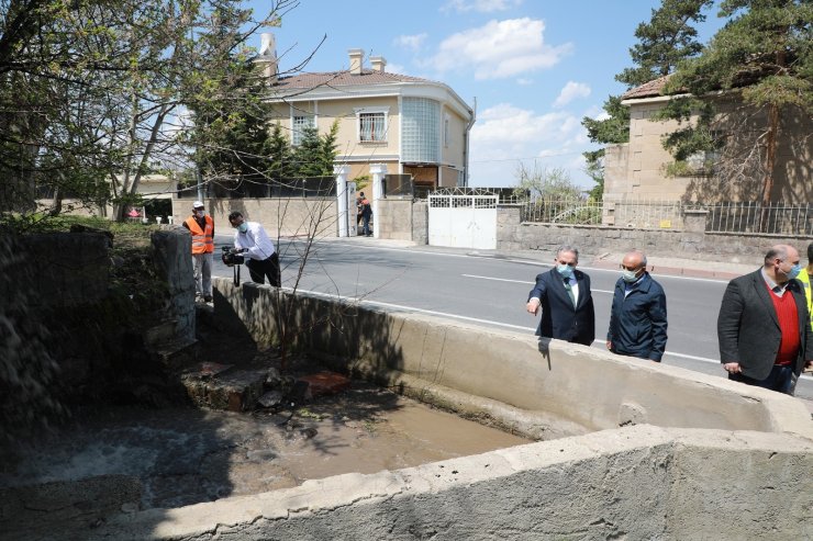 Talas’ta 15 km’lik sulama kanalı hizmete girdi