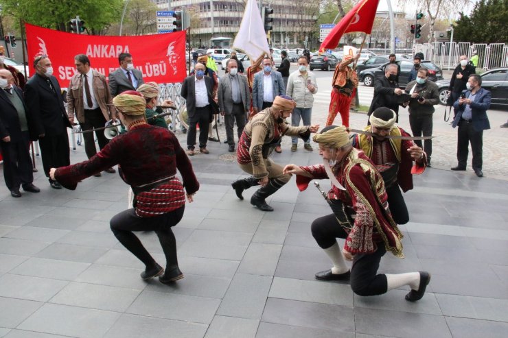 Ankara Seymenler Kulübü’nden ABD Başkanı Biden’a protesto