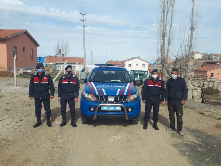 Jandarma kaybolan hayvanları termal İHA ile buldu