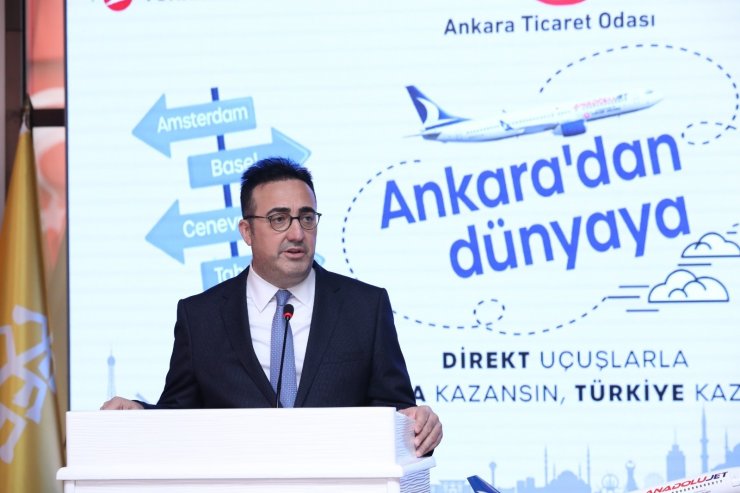 ATO’nun ısrarları neticesinde Ankara’dan yurtdışına 22 dış hat seferi gerçekleşecek