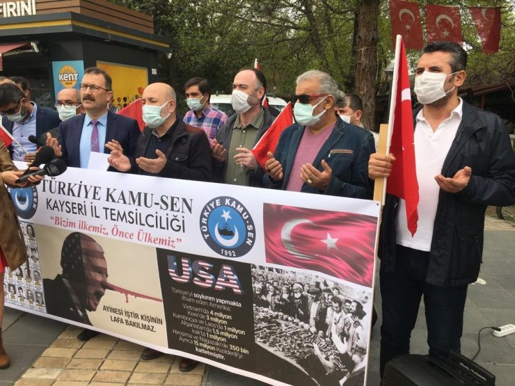 Kamu-Sen Kayseri İl Temsilcisi Kamil Ünal: ’Biden Türk milletinden özür dilemeli"