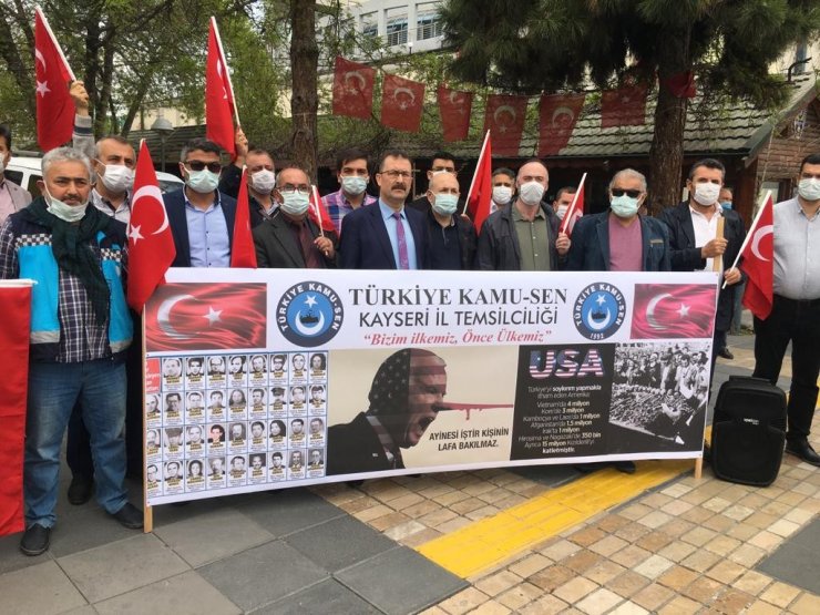 Kamu-Sen Kayseri İl Temsilcisi Kamil Ünal: ’Biden Türk milletinden özür dilemeli"