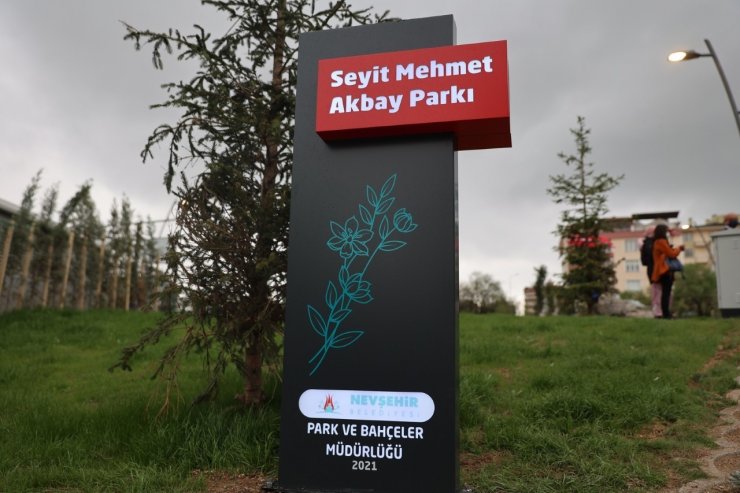 Seyit Mehmet Akbay parkı hizmete açıldı