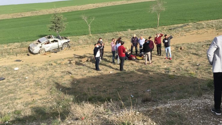 Hurdaya dönen otomobildeki yaşlı çiftin inanılmaz kurtuluşu