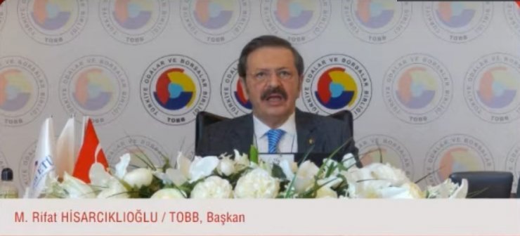 TOBB Başkanı Hisarcıklıoğlu: “(e-ihracat) Tüm dünya buraya gidiyor, bizim bunu kaçırma lüksümüz yok”