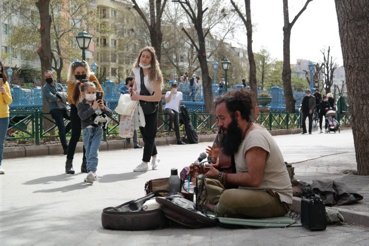 Eskişehir’de renkli bahar manzaraları