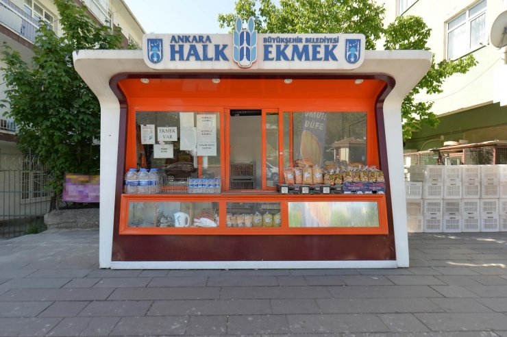 Başkent’te Halk Ekmek büfe sayısı artıyor