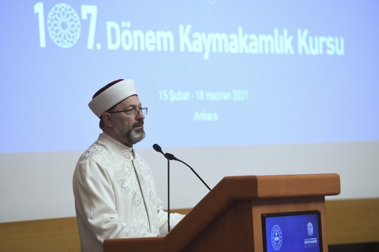 Diyanet İşleri Başkanı Erbaş: “Ne kadar faydalı işler yaparsanız o kadar çok hayırlı bir insan olursunuz”