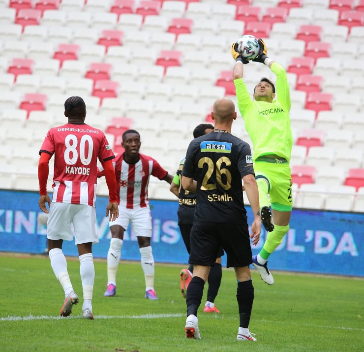 Süper Lig: D.G. Sivasspor: 0 - H.Y. Malatyaspor: 0 (İlk yarı)