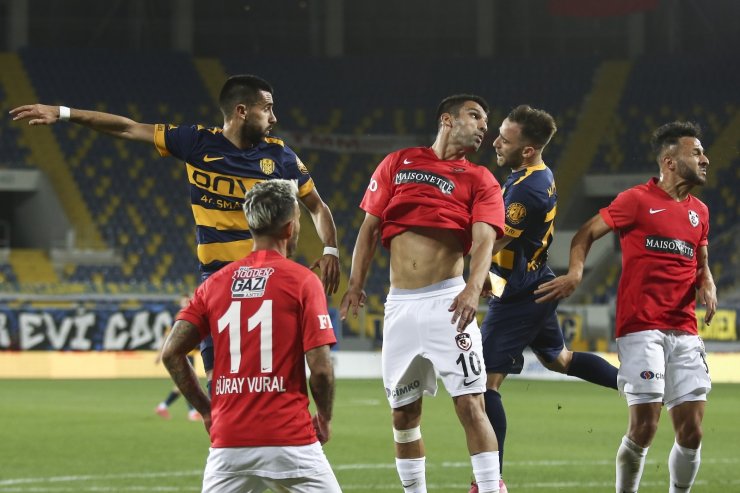 Süper Lig: MKE Ankaragücü: 0 - Gaziantep FK: 1 (Maç sonucu)