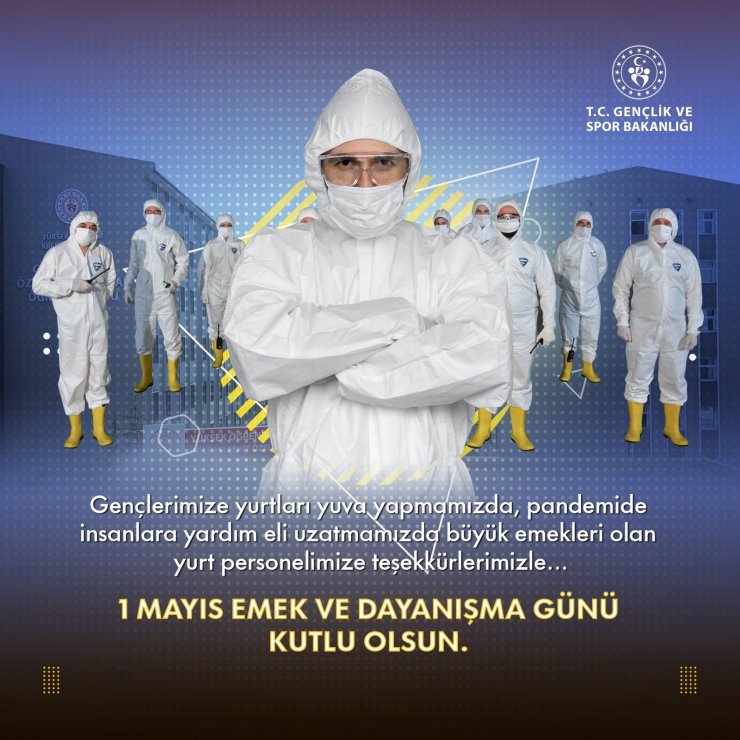 Bakanlar, 1 Mayıs Emek ve Dayanışma Günü’nü kutladı