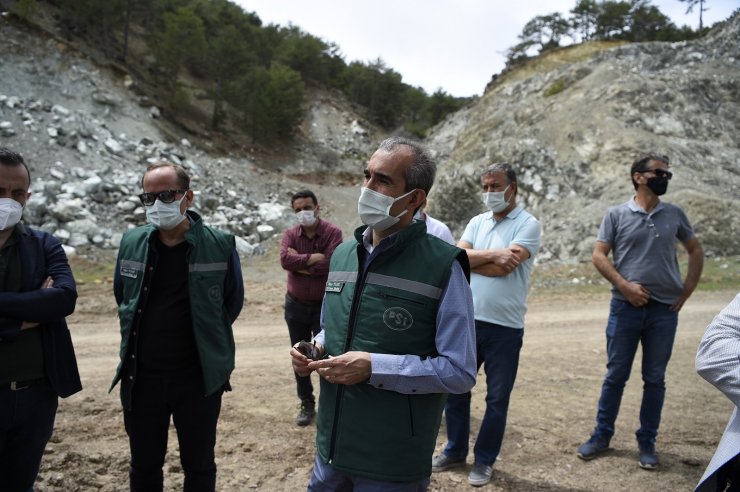 DSİ Genel Müdürü Yıldız, Uşak’ta incelemede bulundu