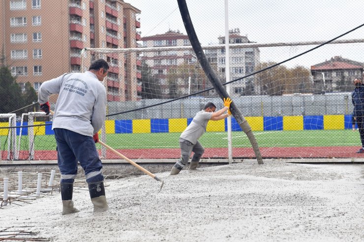 Ankaragücü Tandoğan tesisleri yenileniyor