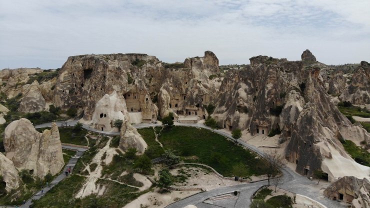 Türkiye’nin en çok ziyaret edilen Göreme Açık Hava Müzesi boş kaldı