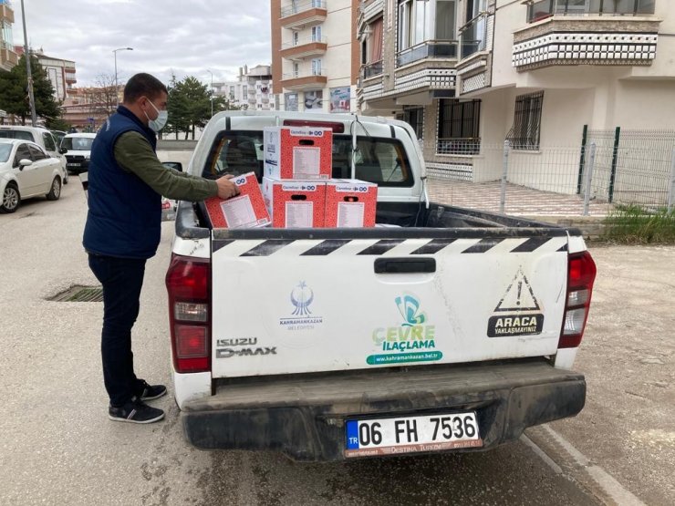 Kahramankazan’da gıda kolisi dağıtımları devam ediyor