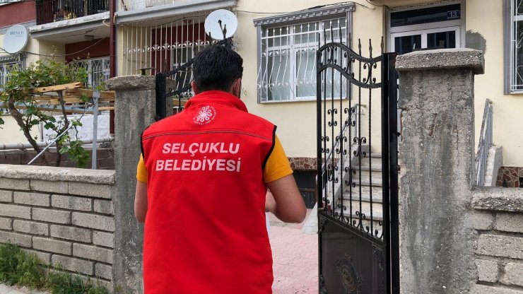 Selçuklu Vefa Ekipleri tam kapanma döneminde de aralıksız görev başında